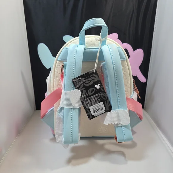 Loungefly Disney Stitch & Angel Be Mine Mini Backpack NWT - Picture 3 of 6